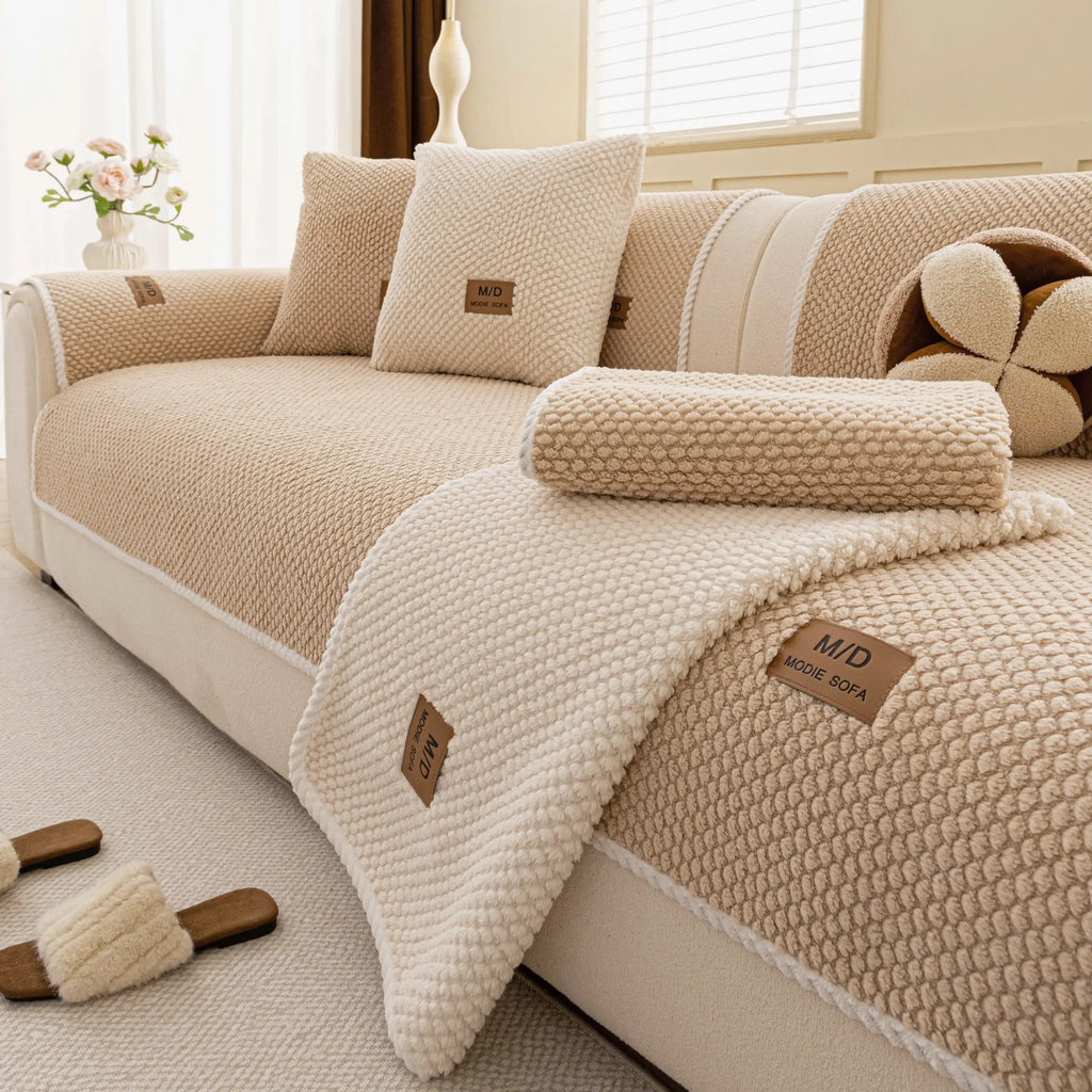 Removable Sofa Cover, Non-Slip Polyester