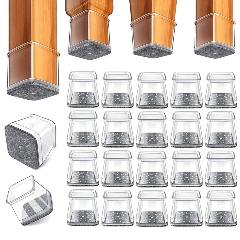 ✨ Universal Rubber Chair Leg Protectors