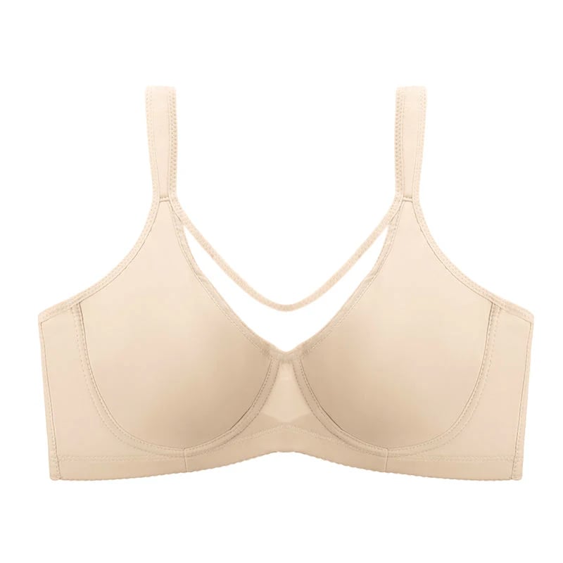 🔥 Today Only: Buy One, Get Two!💐Women's Elegant Sheer Full Coverage Minimizer Bra ✨ Plus Size for Large Busts