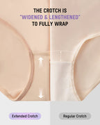 🌸Last Day✨Plus-Size High-Waist Cross Tummy Control Panties