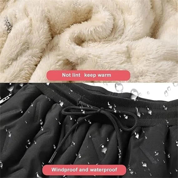 ⏳LAST DAY SALE 50% OFF!! ✨Unisex Super Cozy & Warm Fleece-Lined Waterproof Pants