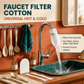 ⏰Anti-Splash Kitchen Faucet Filter for Sediment & Rust Removal
