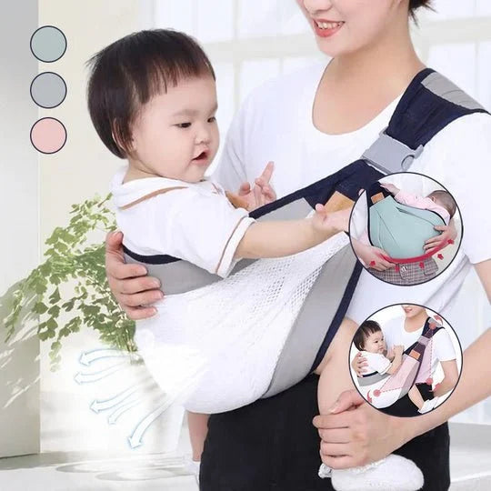 👶 4-in-1 Breathable Baby Carrier