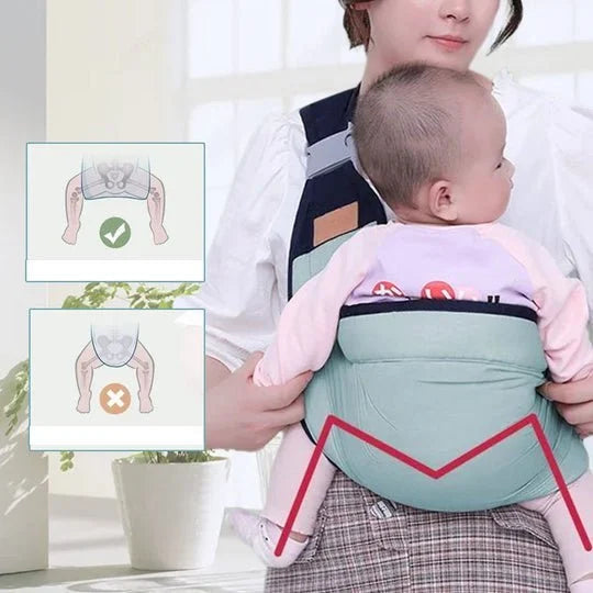 👶 4-in-1 Breathable Baby Carrier