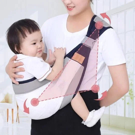 👶 4-in-1 Breathable Baby Carrier
