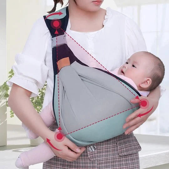 👶 4-in-1 Breathable Baby Carrier