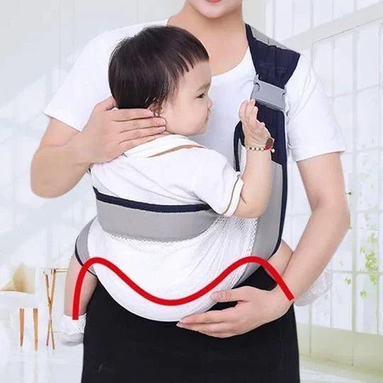 👶 4-in-1 Breathable Baby Carrier