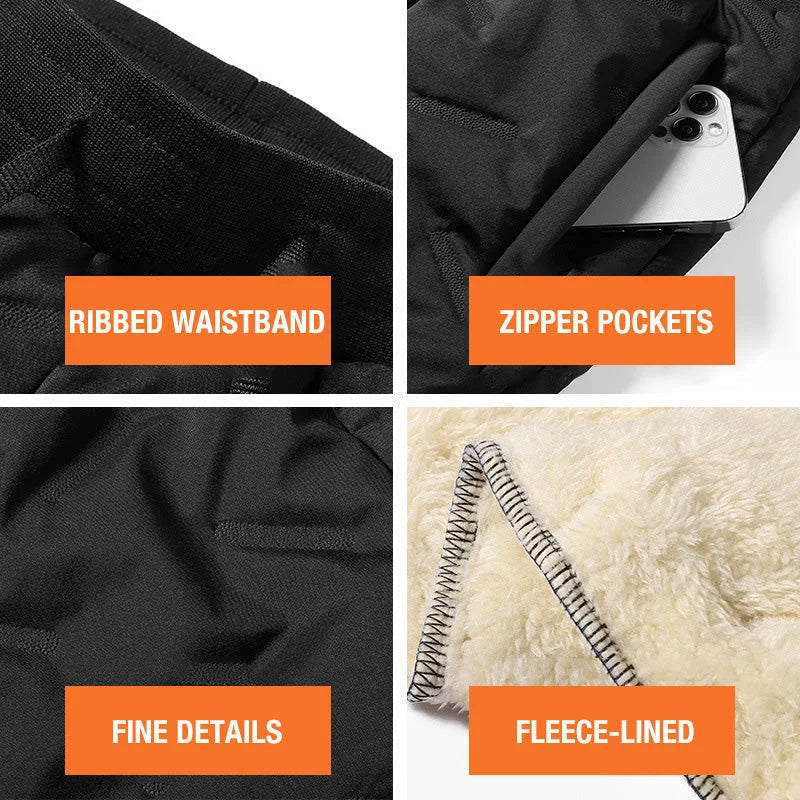 ⏳LAST DAY SALE 50% OFF!! ✨Unisex Super Cozy & Warm Fleece-Lined Waterproof Pants