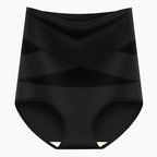 🌸Last Day✨Plus-Size High-Waist Cross Tummy Control Panties