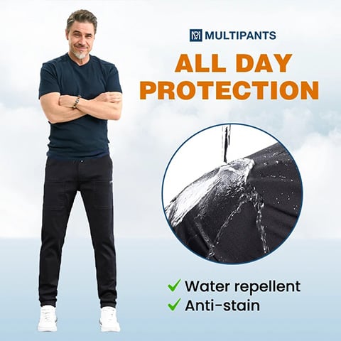 📢📢 59% OFF !! ⏰MultiPants – High Stretch Multi-pocket Durable Cargo Pants