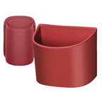 Organize Your Car Instantly! No-Slip Clip-On Leather Cup Holder