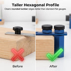 🔧 Aluminum Stair Gauge & Framing Square Clamp – Precision Marking, Durable Build & Essential for Carpentry 🔨