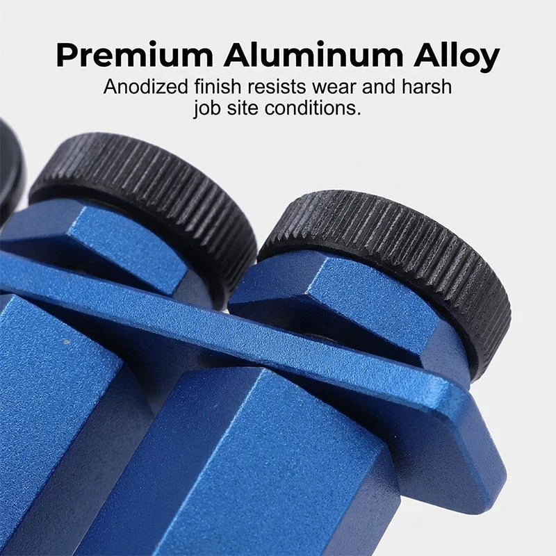 🔧 Aluminum Stair Gauge & Framing Square Clamp – Precision Marking, Durable Build & Essential for Carpentry 🔨