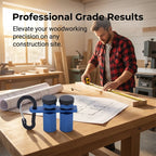 🔧 Aluminum Stair Gauge & Framing Square Clamp – Precision Marking, Durable Build & Essential for Carpentry 🔨
