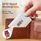 🚨 RFID Card Holder: Blocks scanners and protects your data 💳❌