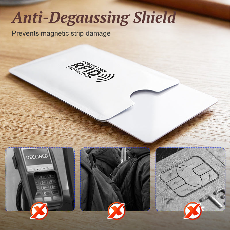 🚨 RFID Card Holder: Blocks scanners and protects your data 💳❌