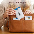 🚨 RFID Card Holder: Blocks scanners and protects your data 💳❌