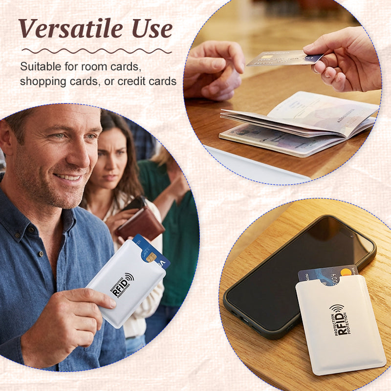 🚨 RFID Card Holder: Blocks scanners and protects your data 💳❌