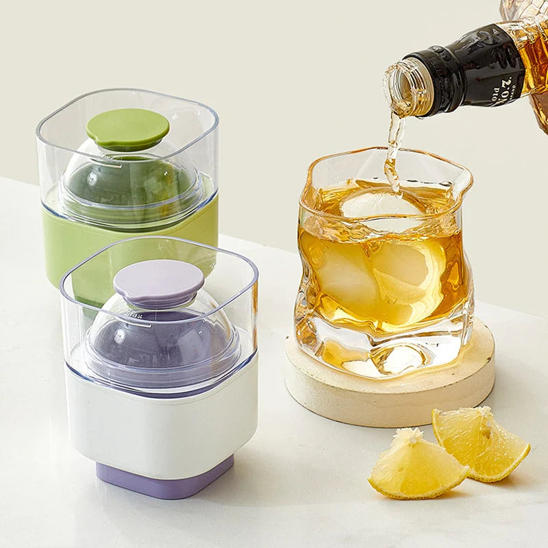 Silicone Ice Ball Molds for Whiskey