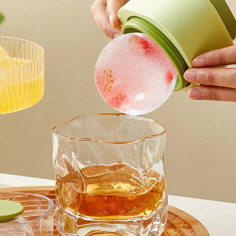Silicone Ice Ball Molds for Whiskey