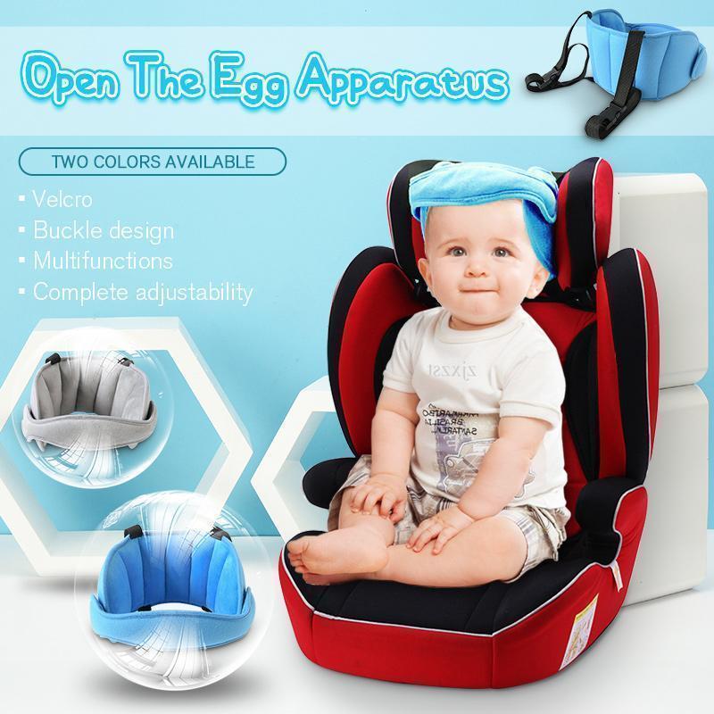 Kids Car Sleeping Head Support Band – Adjustable Toddler Sleep Headrest Pillow, Anti-Droop Child Head Stabilizer for Car Seats