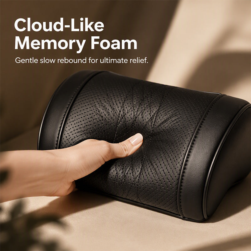 🚗💤 Universal Memory Foam Car Headrest Neck Pillow