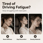 🚗💤 Universal Memory Foam Car Headrest Neck Pillow