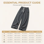 Women's Corduroy Wide-Leg Pants with Drawstring