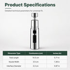 Universal Rotating Kitchen Faucet Nozzle