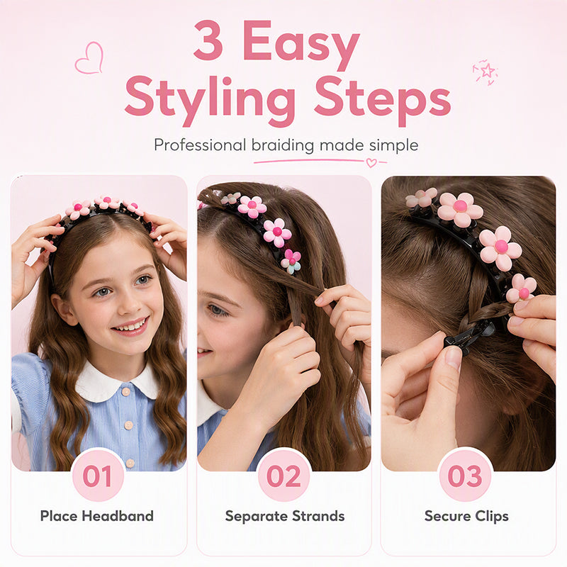 ✨Buy 1 Get 1 Free 🌸Cute Cartoon Hairband for Girls