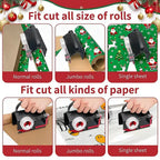 Wrapping Paper Cutter Tape Dispenser Kit