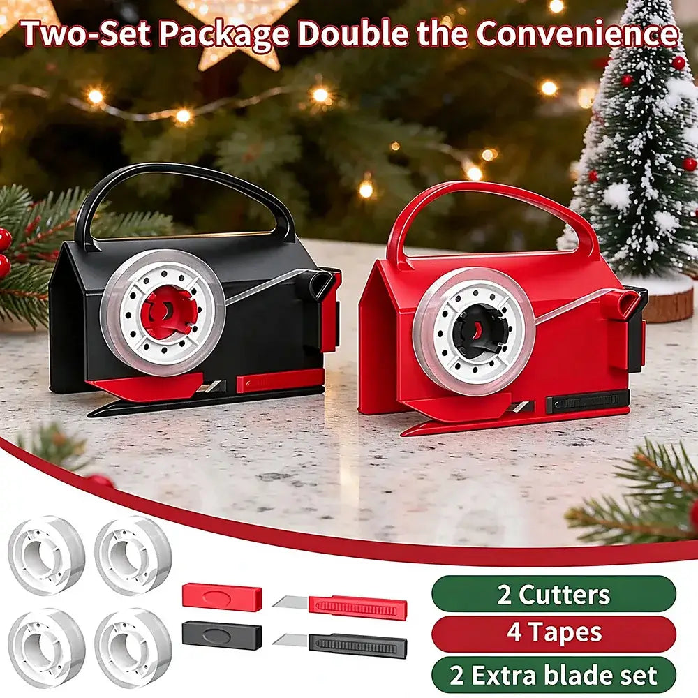 Wrapping Paper Cutter Tape Dispenser Kit